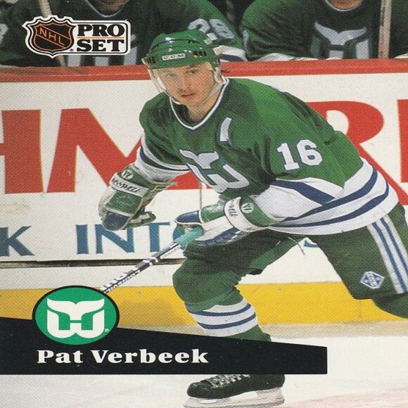 Pat Verbeek Hartford Whalers NHL Hockey Card Collection - 6 Card Set - Picture 6 of 7
